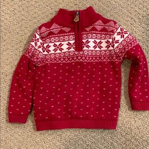 Eland boy Christmas sweater 12-18 months.